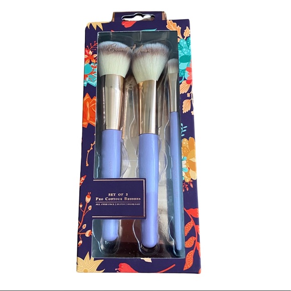 Beauty Muse Pro Set of 3 Pro Contour Brushes - Picture 1 of 9